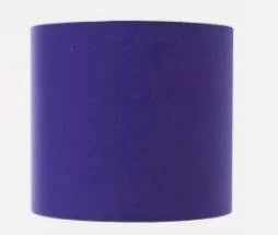 Plain Cotton Cream Drum Lampshade