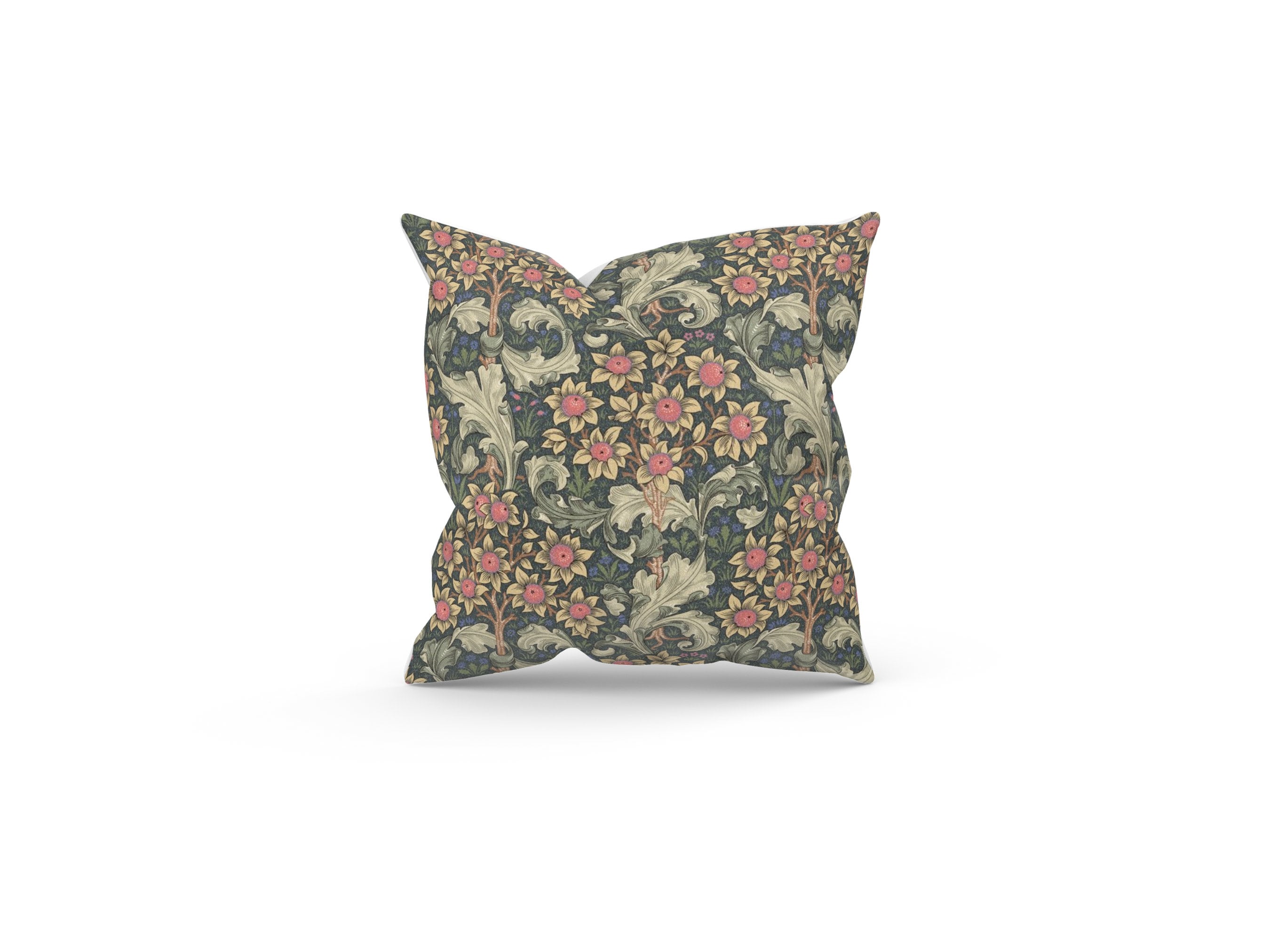 William Morris Orchid Nightshade Double-Sided Filled Cushion
