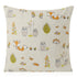 Fryetts Fox & Owl Childrens Filled Cushion