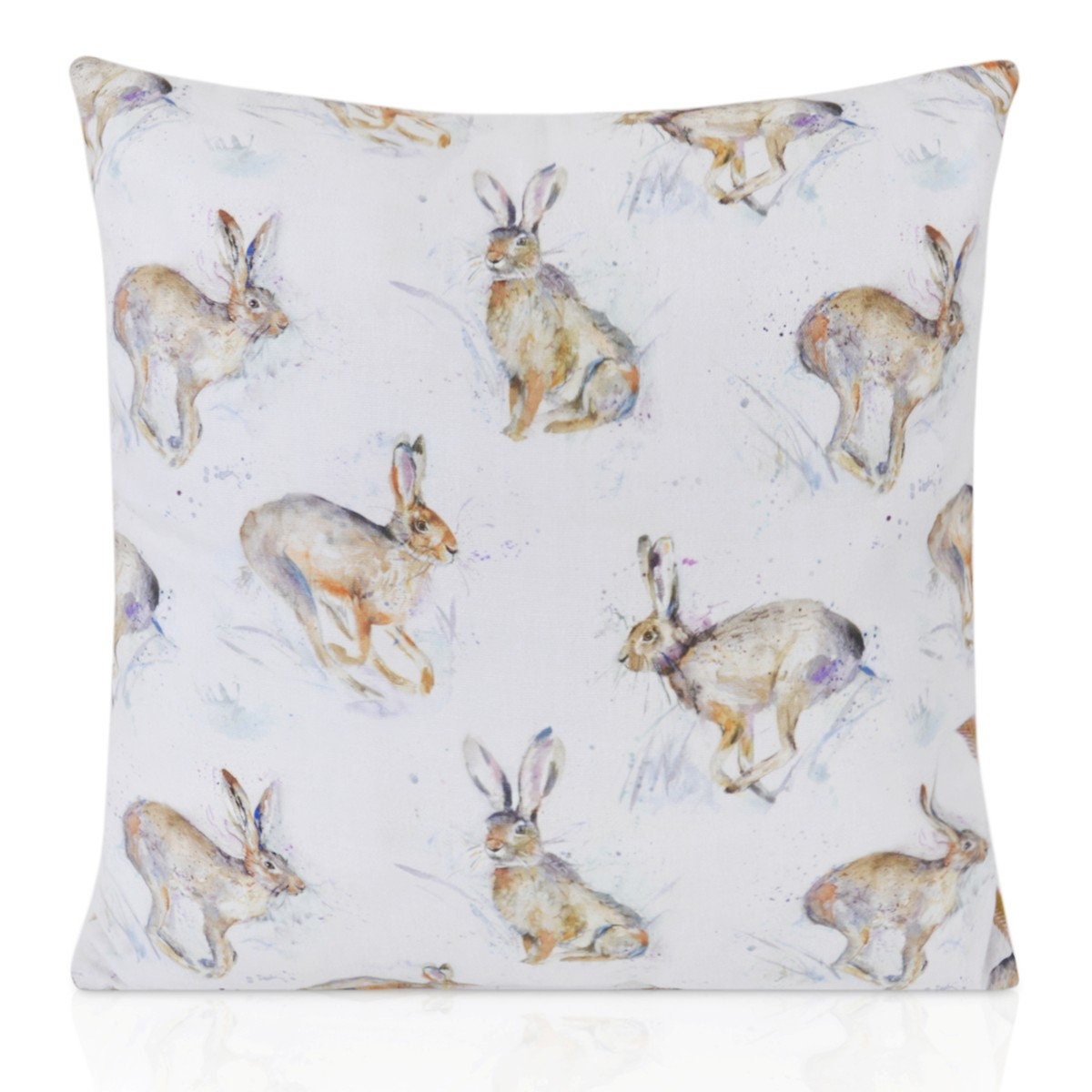 Voyage Hurtling Hare Filled Cushion