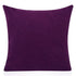 Recycled Brushed Damson Purple Filled Cushion