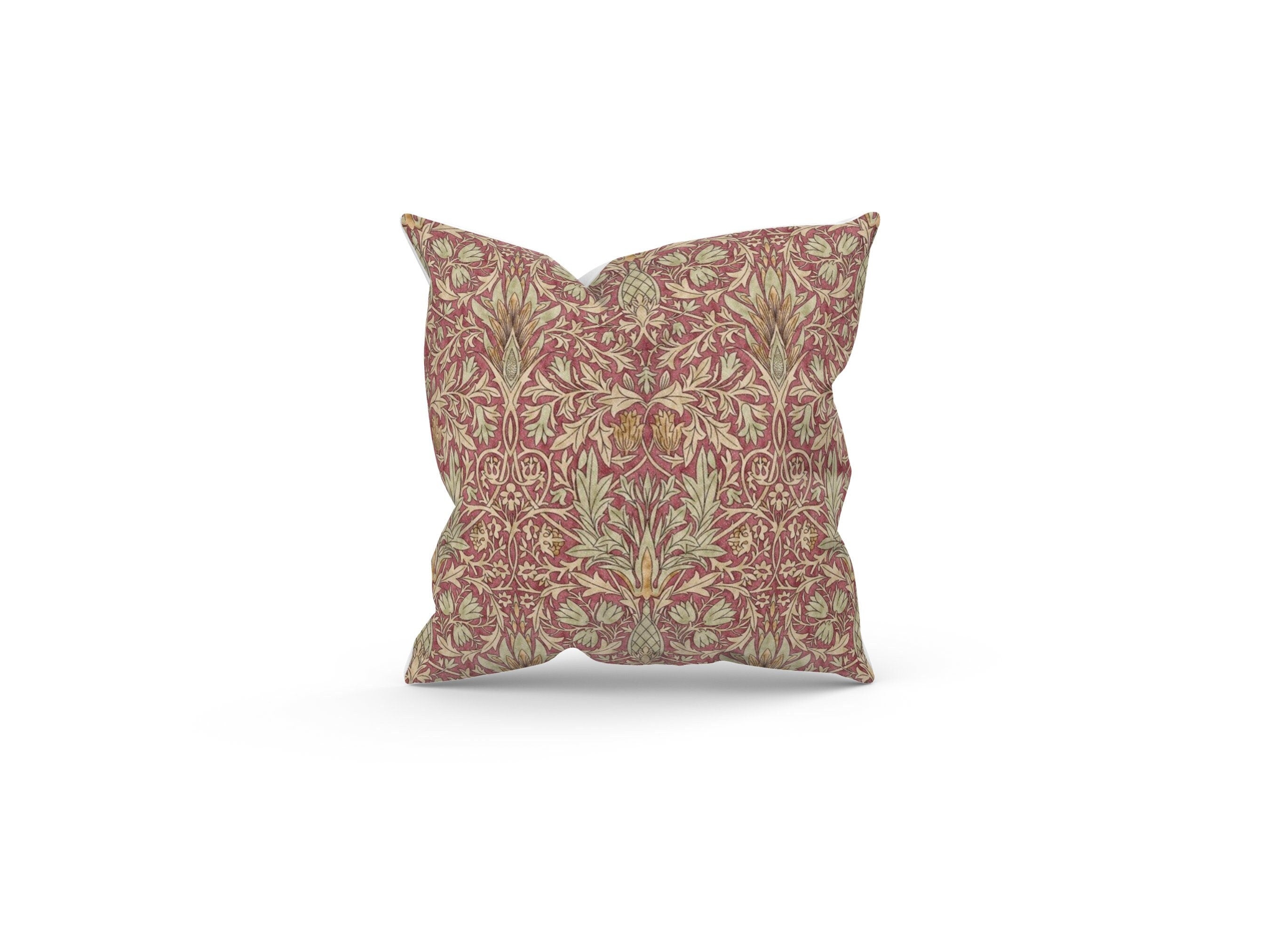 William Morris Snakeshead Wine Filled Cushion
