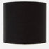 Plain Cotton Black Drum Lampshade