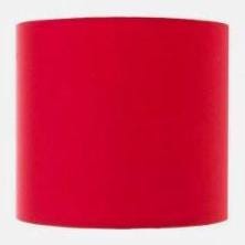 Plain Cotton Red Drum Lampshade