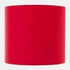 Plain Cotton Red Drum Lampshade