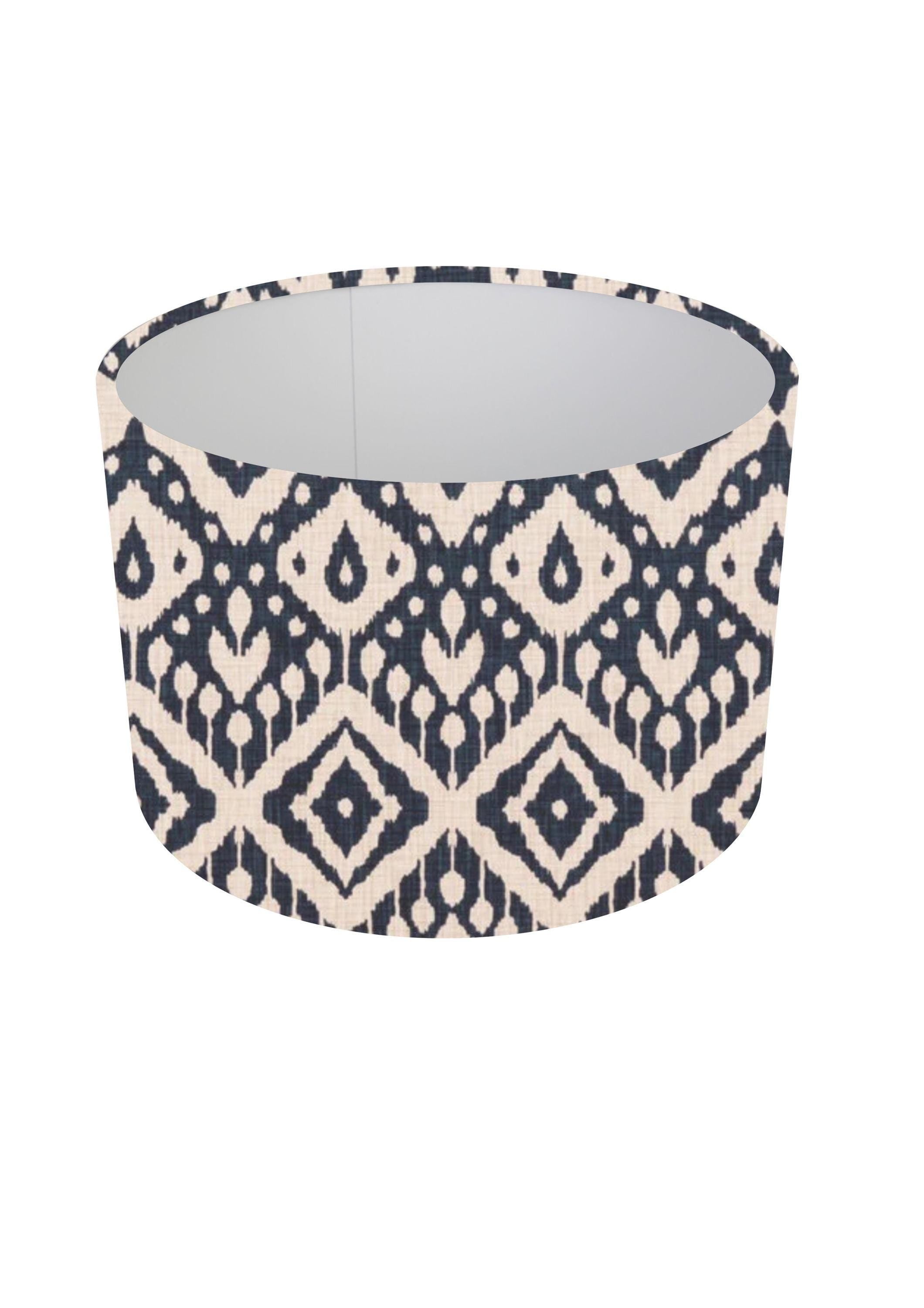 Marrakech Ink Drum Lampshade