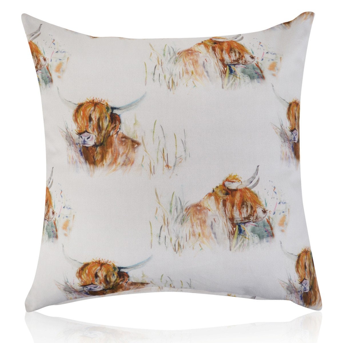 Voyage Maison Highland Cow Filled Cushion