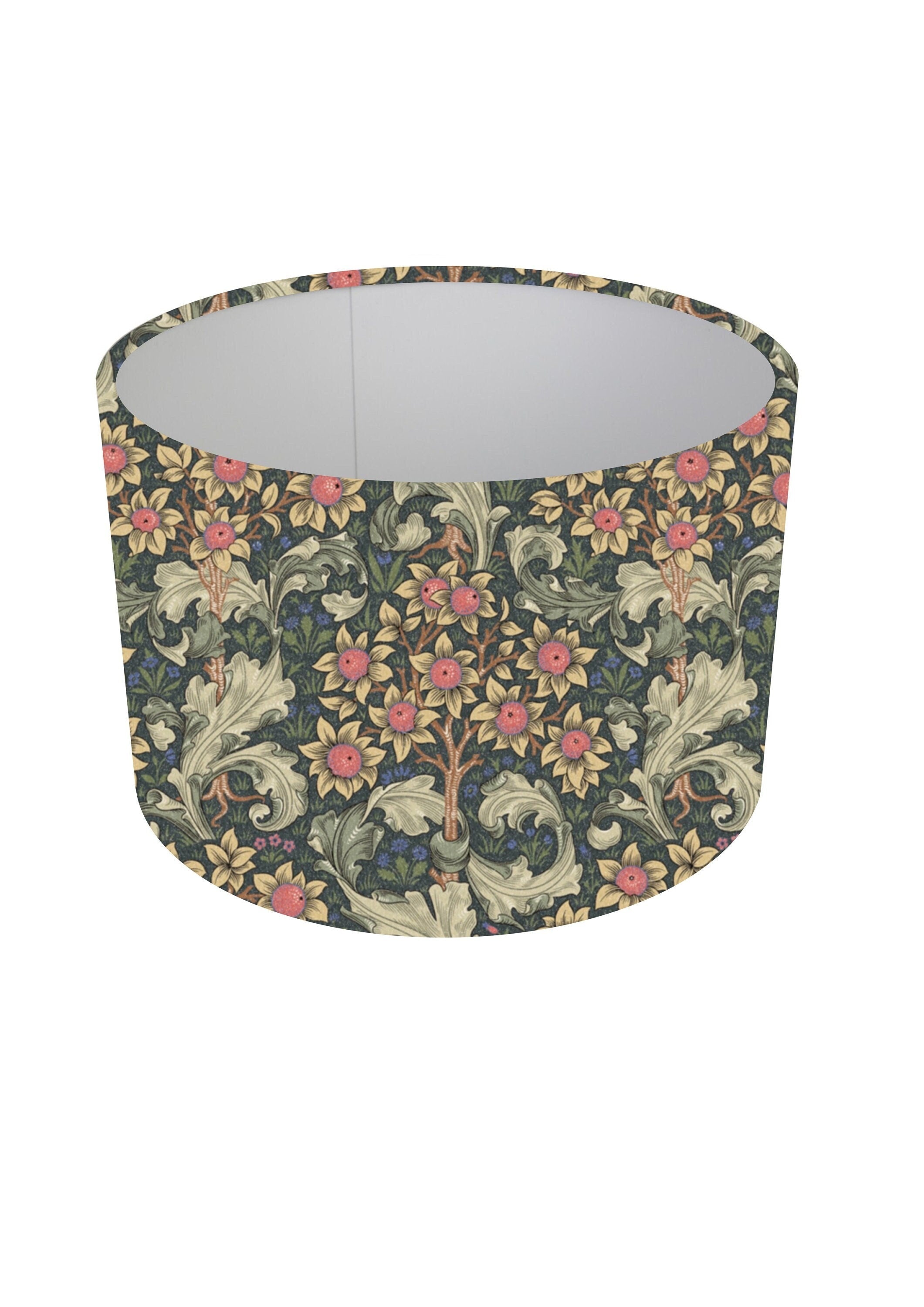William Morris Orchid Nightshade Drum Lampshade
