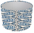 Padstow Blue Mackerel Fish Drum Lampshade
