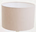 Nova Cream / Light Beige Linen Style Drum Lampshade