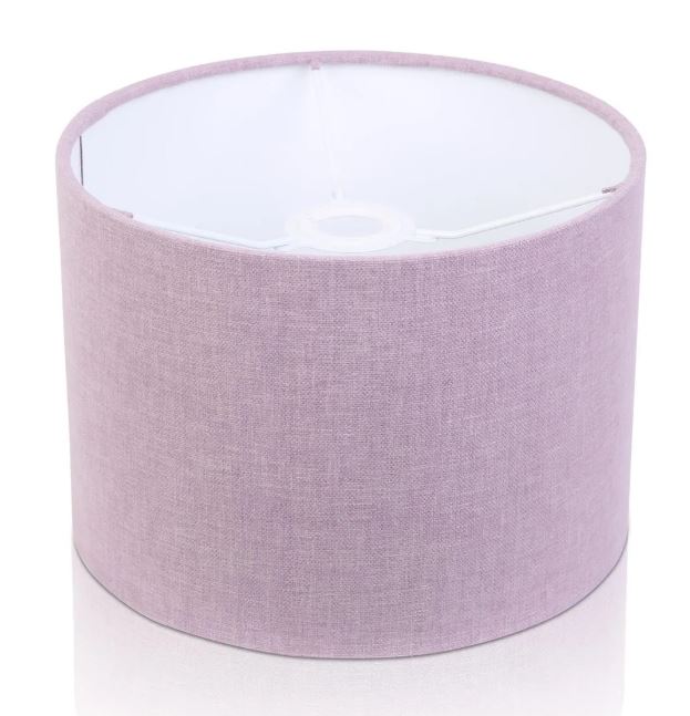 Oslo Lilac Drum Lampshade