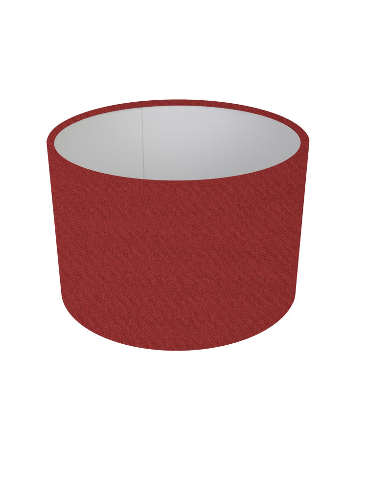 Prestigious Cardinal Red Drum Lampshade