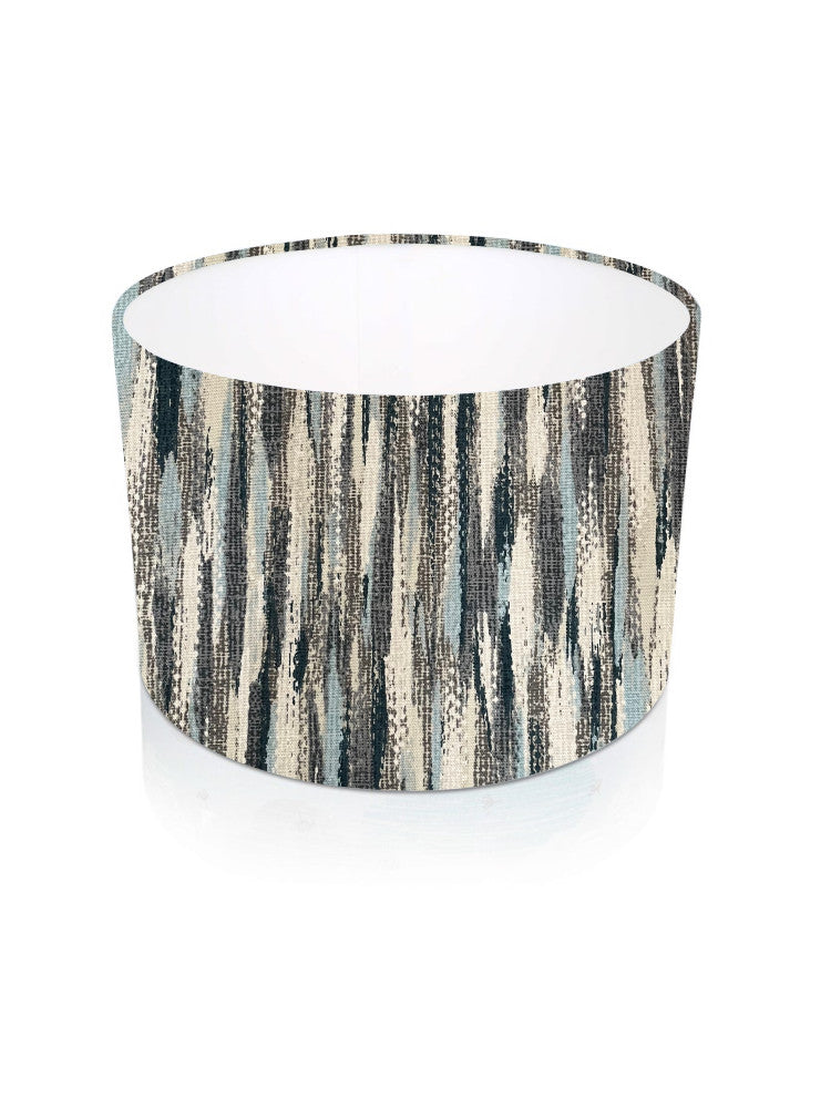Impression Marine abstract watercolour Drum Lampshade