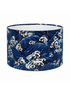 Ocean Wave with Gold Detailing Drum Lampshade
