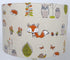 Fryett's Woodland Fox and Owl Handmade Lampshade