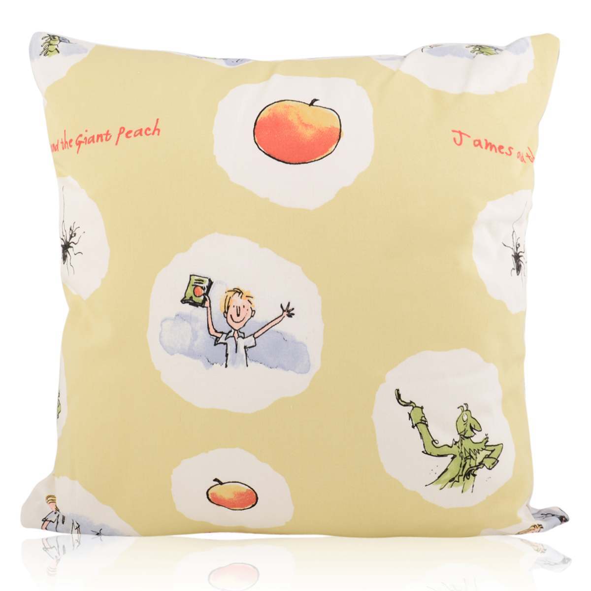 Roald Dahl 'James and the Giant Peach' Cushion Cover