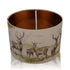 Moorland Stag Copper Style Inner Handmade Drum Lampshade | furniturechecklist.co.uk
