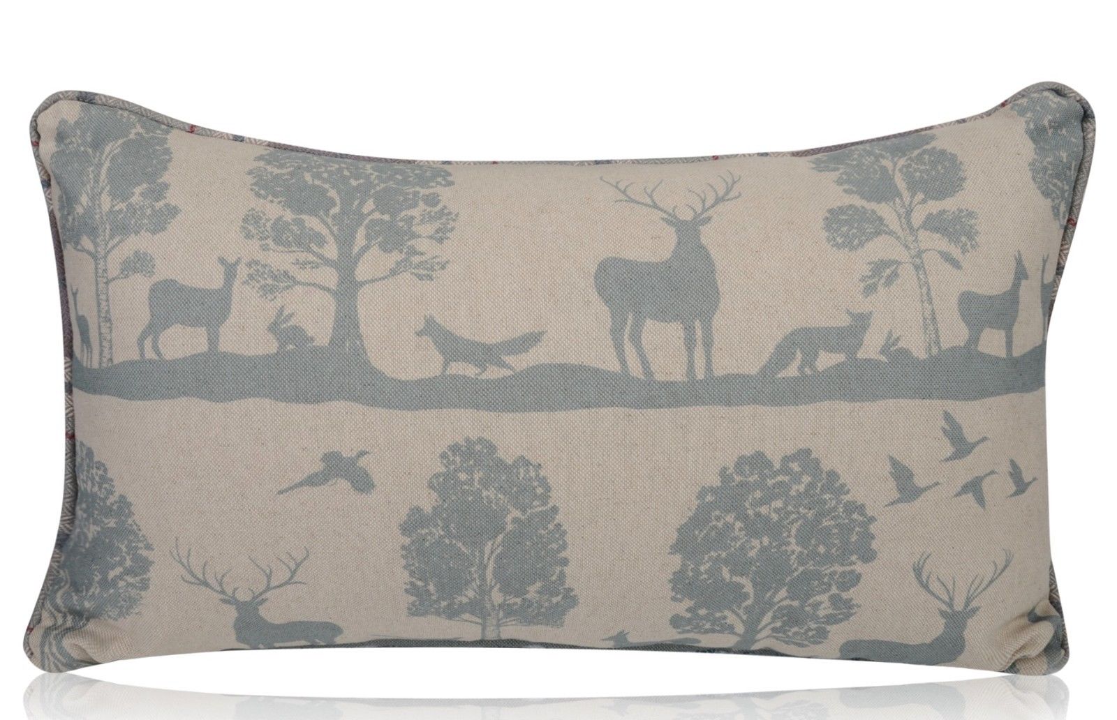 CairnGorms Loch  Duck Egg Filled Bolster Cushion | furniturechecklist.co.uk